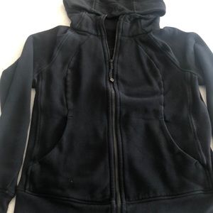 Lululemon black full zip hoodie
